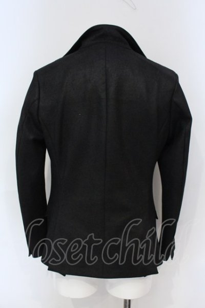 画像2: BUFFALO BOBS / COZZA-LEATHER LOOK(コッザ レザールック)イタリアンカラージャケット 1-2 ブラック O-25-06-03-002-BU-ja-YM-OS