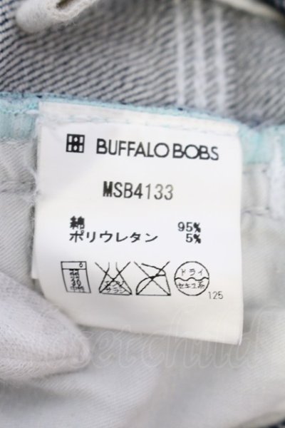 画像3: BUFFALO BOBS / HOUSTON-MER DE GLACEストレッチタイトデニムパンツ 1 インディゴ O-25-06-03-017-BU-pa-YM-OS