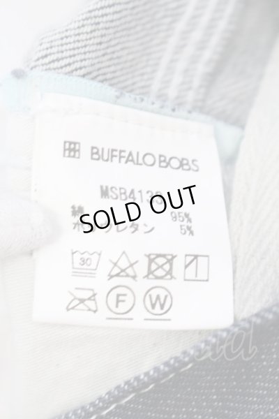 画像3: BUFFALO BOBS / HOUSTON-KARAKORUM（ヒューストン カラコルム）タイトストレッチデニムパンツ 1 ネイビー（インディゴ） O-25-06-03-018-BU-pa-YM-ZT332