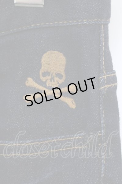 画像2: Roen / スーパーストレッチデニムパンツ 28 ネイビー O-25-06-03-019-Ro-pa-YM-ZT332 (2)