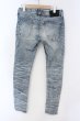 画像2: VANQUISH / ソリッドウォッシュクロップドストレッチスキニーデニムパンツ 28 ライトインディゴ O-25-06-03-021-VA-pa-YM-ZT332 (2)
