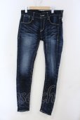 画像1: Black by VANQUISH / スーパーストレッチスキニーデニムパンツ 32 インディゴ O-25-06-03-023-Bl-pa-YM-OS (1)