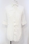 CIVARIZE / Cunningレース切り替えロングシャツ 44 ホワイト O-25-06-03-003-CI-sh-YM-ZT332