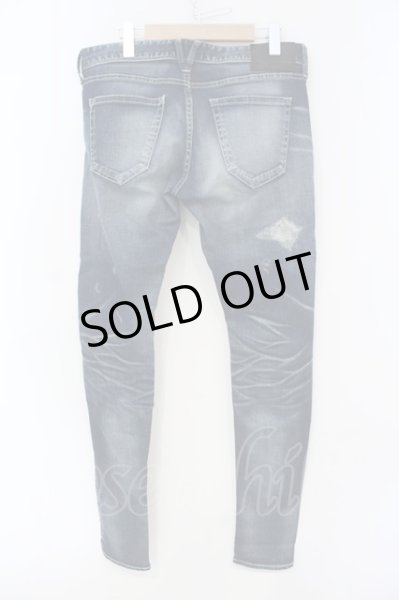 画像2: VANQUISH / ハードリメイクダメージスキニーデニムパンツ 32 インディゴ O-25-06-03-024-VA-pa-YM-ZT331 (2)