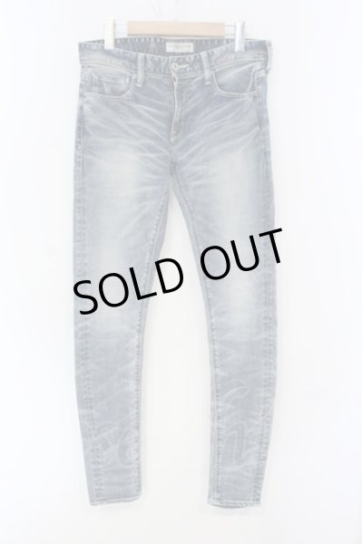 画像1: VANQUISH / ホワールパワーストレッチニードルスキニーデニムパンツ 30 ライトインディゴ O-25-06-03-025-VA-pa-YM-ZT331 (1)