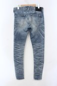 画像2: VANQUISH / ホワールパワーストレッチニードルスキニーデニムパンツ 30 ライトインディゴ O-25-06-03-025-VA-pa-YM-OS (2)