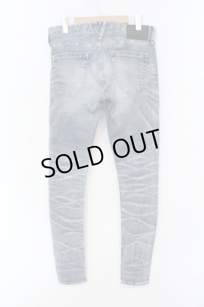 画像2: VANQUISH / ホワールパワーストレッチニードルスキニーデニムパンツ 30 ライトインディゴ O-25-06-03-025-VA-pa-YM-ZT331 (2)