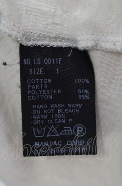 画像6: IFSIXWASNINE / LS ヘンリーネックカットソー 1（レディース） アイボリー O-25-06-22-002-IF-to-YM-ZT381 (6)