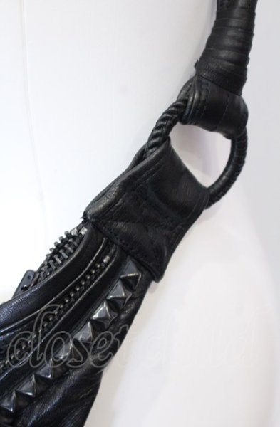 画像8: KMRii / ｘ gunda CUSTOM ORDER SHOLLDER　バッグ  ブラック O-25-06-22-022-KM-ba-YM-ZT286 (8)