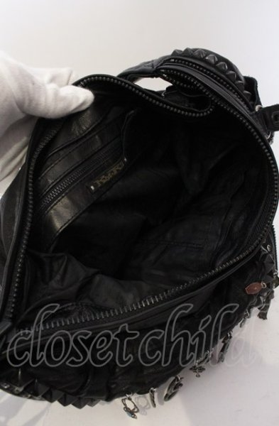 画像11: KMRii / ｘ gunda CUSTOM ORDER SHOLLDER　バッグ  ブラック O-25-06-22-022-KM-ba-YM-ZT286 (11)