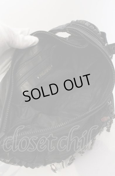 画像11: KMRii / ｘ gunda CUSTOM ORDER SHOLLDER　バッグ  ブラック O-25-06-22-022-KM-ba-YM-ZT286 (11)