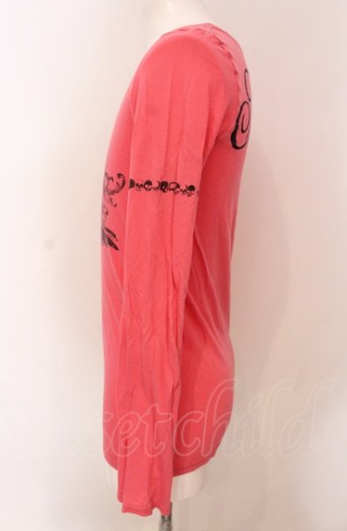 画像2: LGB / ROCK OFF FANTASY/LSC　カットソー 0（レディース） ピンク O-25-06-22-012-LG-ts-YM-ZT381 (2)