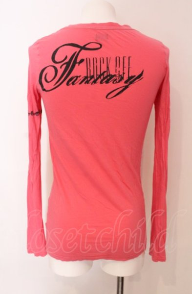 画像3: LGB / ROCK OFF FANTASY/LSC　カットソー 0（レディース） ピンク O-25-06-22-012-LG-ts-YM-ZT381 (3)