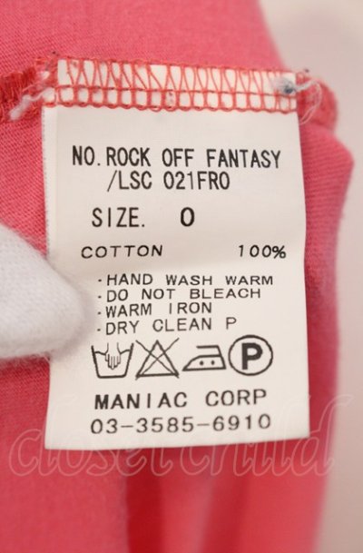 画像4: LGB / ROCK OFF FANTASY/LSC　カットソー 0（レディース） ピンク O-25-06-22-012-LG-ts-YM-OS