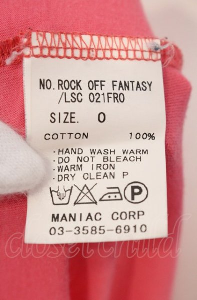 画像4: LGB / ROCK OFF FANTASY/LSC　カットソー 0（レディース） ピンク O-25-06-22-012-LG-ts-YM-ZT381 (4)