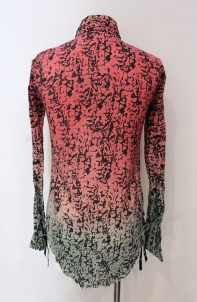 画像3: KMRii / Gradation SH　シャツ 0（レディース） グリーンｘピンク O-25-06-22-013-KM-sh-YM-ZT381 (3)