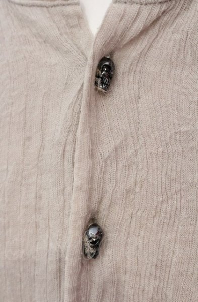 画像2: IFSIXWASNINE / LS ヘンリーネックカットソー 1（レディース） アイボリー O-25-06-22-002-IF-to-YM-ZT381 (2)