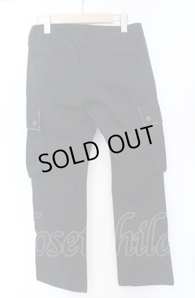 画像4: roar / クリスタルスタッズカーゴパンツ 1 ブラック O-25-06-22-017-ro-pa-YM-ZT381 (4)