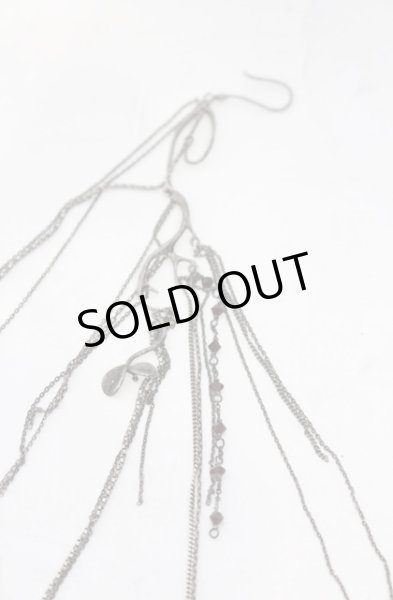 画像3: gunda / LEAF PI ピアス  ブラック O-25-06-22-019-gu-ac-YM-OS (3)