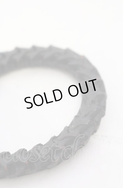 画像3: IFSIXWASNINE / 蛇骨ブレスレット  レッドｘブラック O-25-06-22-020-IF-ac-YM-OS (3)