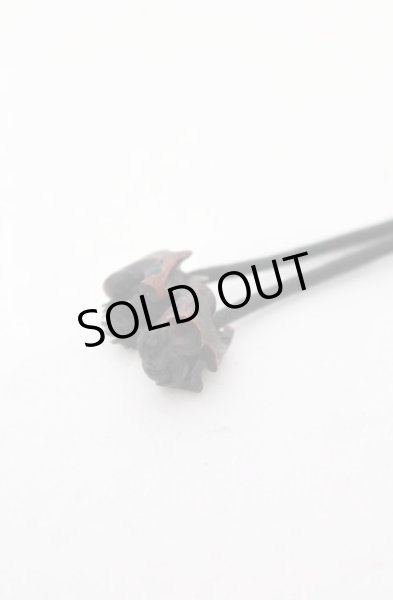 画像4: IFSIXWASNINE / 蛇骨ブレスレット  レッドｘブラック O-25-06-22-020-IF-ac-YM-OS (4)