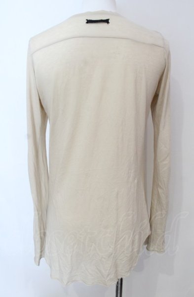 画像5: IFSIXWASNINE / LS ヘンリーネックカットソー 1（レディース） アイボリー O-25-06-22-002-IF-to-YM-ZT381 (5)