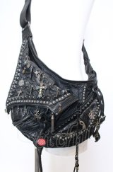 KMRii / ｘ gunda CUSTOM ORDER SHOLLDER　バッグ  ブラック O-25-06-22-022-KM-ba-YM-OS