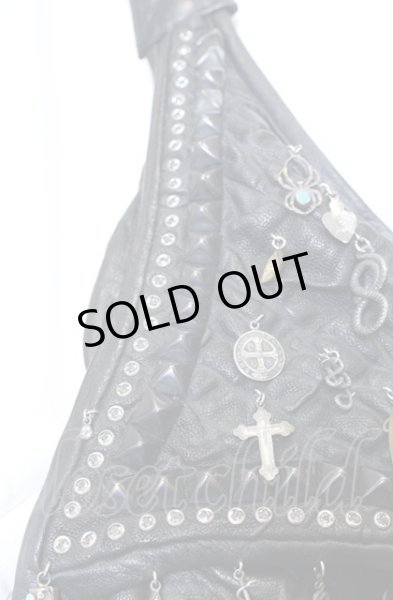 画像3: KMRii / ｘ gunda CUSTOM ORDER SHOLLDER　バッグ  ブラック O-25-06-22-022-KM-ba-YM-ZT286 (3)