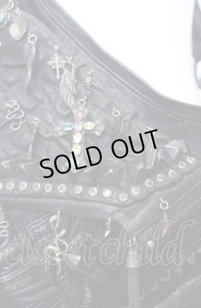 画像4: KMRii / ｘ gunda CUSTOM ORDER SHOLLDER　バッグ  ブラック O-25-06-22-022-KM-ba-YM-ZT286 (4)