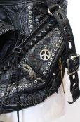 画像6: KMRii / ｘ gunda CUSTOM ORDER SHOLLDER　バッグ  ブラック O-25-06-22-022-KM-ba-YM-OS