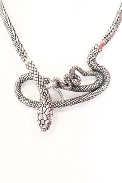 画像2: gunda / NAGA’18 NECKLACE/L Size  シルバー O-25-07-08-004-gu-ac-YM-OS