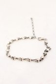 画像1: gunda / JOIN BRACELET/SKULL ブレスレット  シルバー O-25-07-08-005-gu-ac-YM-OS (1)