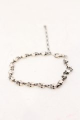 gunda / JOIN BRACELET/SKULL ブレスレット  シルバー O-25-07-08-005-gu-ac-YM-OS