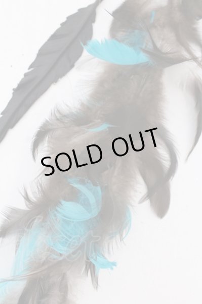 画像2: Roen / フェザーフック  ブラックｘブラウンｘブルー O-25-07-08-001-Ro-0-YM-OS (2)