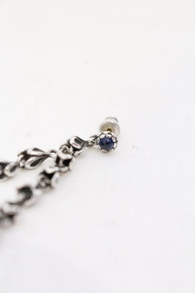 画像2: Bloody Mary / サージ　ダブルピアス  シルバー O-25-07-08-010-Bl-ac-YM-OS (2)