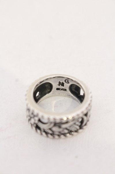 画像4: Bloody Mary / ブッティスト ランプリング（S） 9号 シルバー O-25-07-08-019-Bl-ac-YM-OS (4)