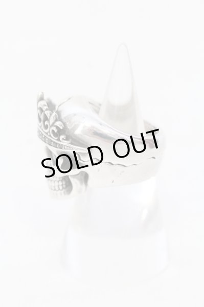 画像2: Justin Davis / QUEEN OF DARKNESS　リング 15号 シルバー O-25-07-08-023-Ju-ac-YM-OS (2)