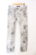画像1: CIVARIZE / Foresight 箔加工コーティングブーツカットデニムパンツ 42 ホワイト O-25-08-24-033-CI-pa-YM-ZT368 (1)