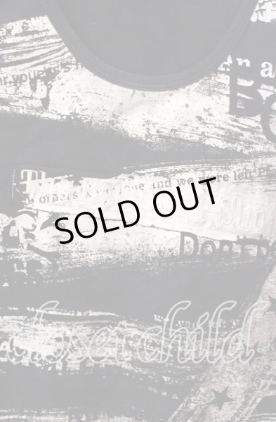 画像2: BERNINGS-SHO / グリッターボーダーコーティングタンクトップ M ブラック O-25-08-24-007-BE-to-YM-OS (2)