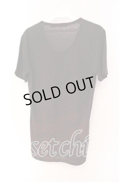 画像2: FUGA / シャドーペイズリーグラデーションTシャツ 44 レッド O-25-08-24-015-FU-ts-YM-OS (2)