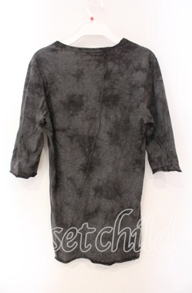 画像2: FUGA / カットオフレイヤーブリーチ六部袖カットソー 44 グレー O-25-08-24-017-FU-to-YM-ZT175 (2)