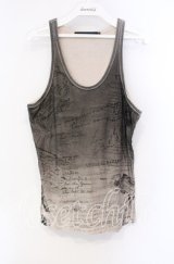 FUGA / ヴィンテージレタータンクトップ 44 グレー系 O-25-08-24-019-FU-ts-YM-OS