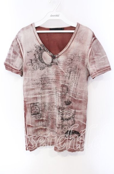 画像1: FUGA / ヴィンテージレターTシャツ 44 レンガ O-25-08-24-020-FU-ts-YM-OS