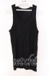 画像1: CIVARIZE / カッティングパッチワークグリッタータンクトップ 44 ブラック O-25-08-24-021-CI-to-YM-ZT175 (1)