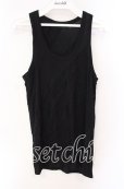 画像1: CIVARIZE / カッティングパッチワークグリッタータンクトップ 44 ブラック O-25-08-24-021-CI-to-YM-OS (1)