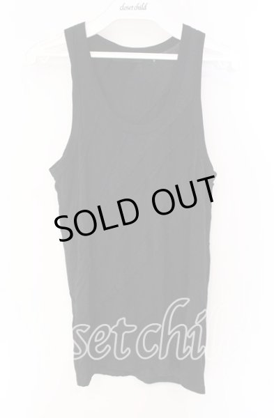 画像1: CIVARIZE / カッティングパッチワークグリッタータンクトップ 44 ブラック O-25-08-24-021-CI-to-YM-ZT175 (1)