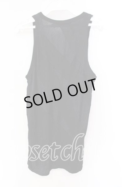 画像2: CIVARIZE / カッティングパッチワークグリッタータンクトップ 44 ブラック O-25-08-24-021-CI-to-YM-ZT175 (2)