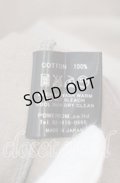 画像3: CIVARIZE / ヴィンテージメッセージ総柄Tシャツ 44 ライトブラウン O-25-08-24-022-CI-ts-YM-OS (3)