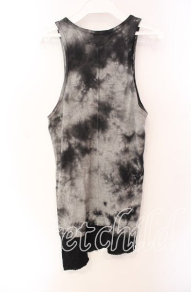 画像3: CIVARIZE / 箔スカルブリーチフェイクレイヤードタンクトップ 44 ブラックｘグレー O-25-08-24-023-CI-to-YM-ZT175 (3)