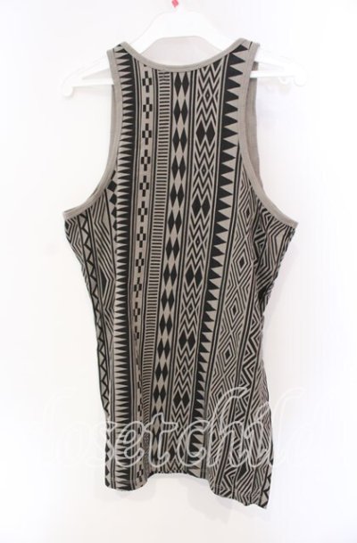 画像2: CIVARIZE / Graze ネイティブ総柄タンクトップ 44 ライトブラウン O-25-08-24-024-CI-to-YM-OS